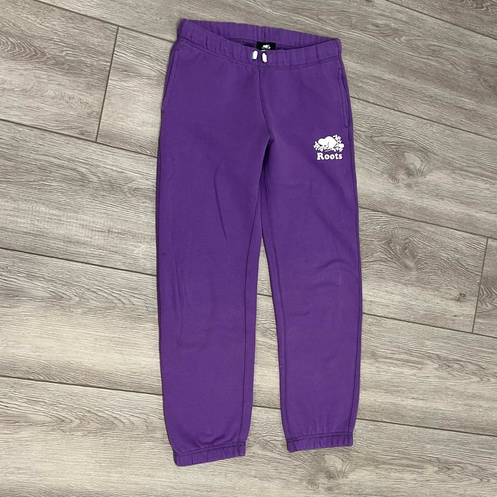 Roots Kids’ Organic Original Roots Sweatpants Sz 12